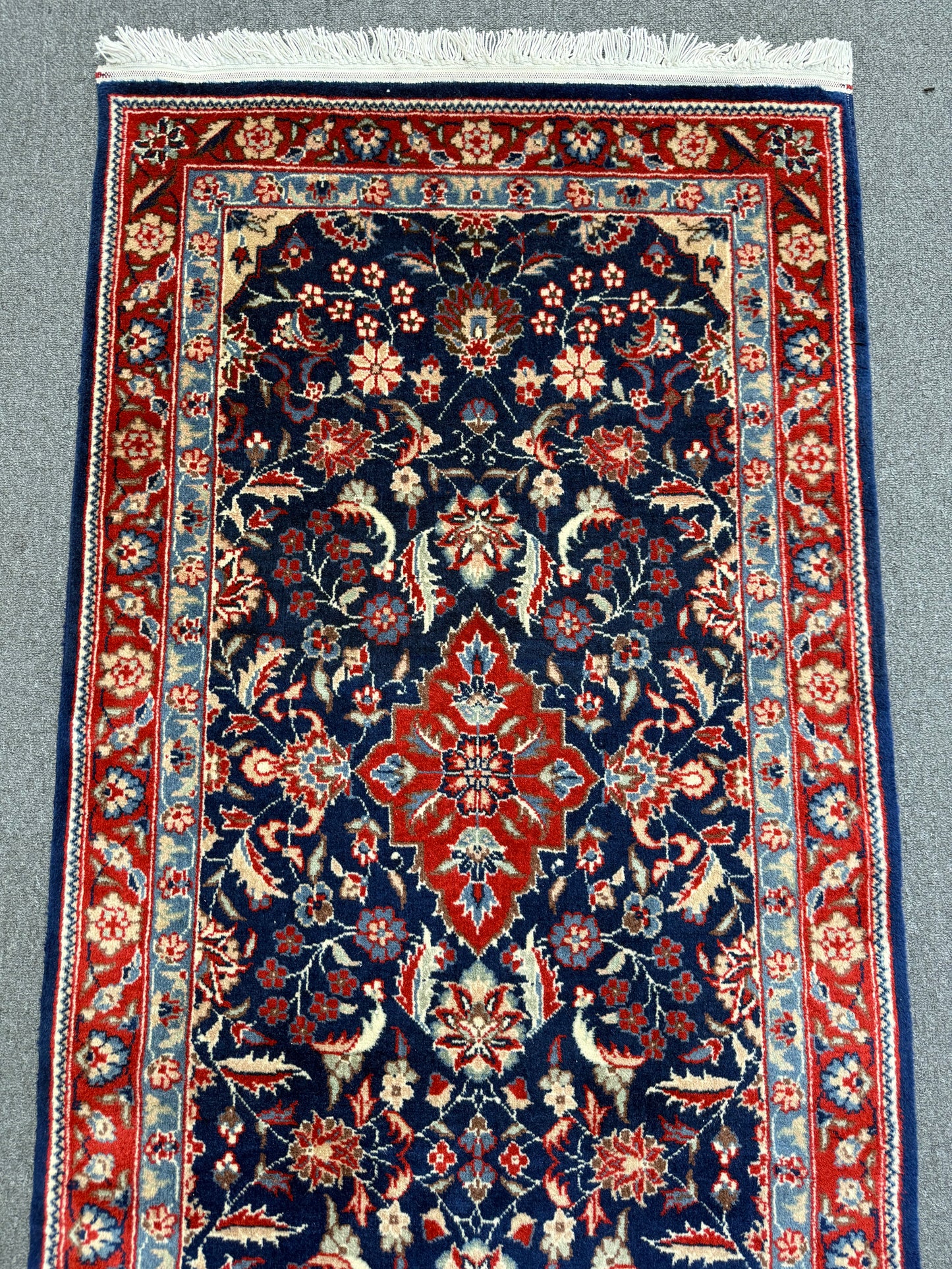 Vintage Runner Rug 2'3" × 6'1" – Handwoven, Natural Dyes, Wool Runner Rug