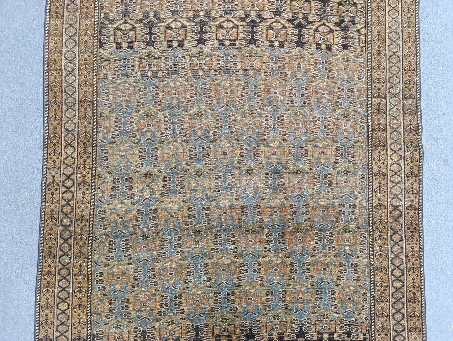 Vintage 1930s Oriental Rug – Handwoven, Vegetable Dyes
