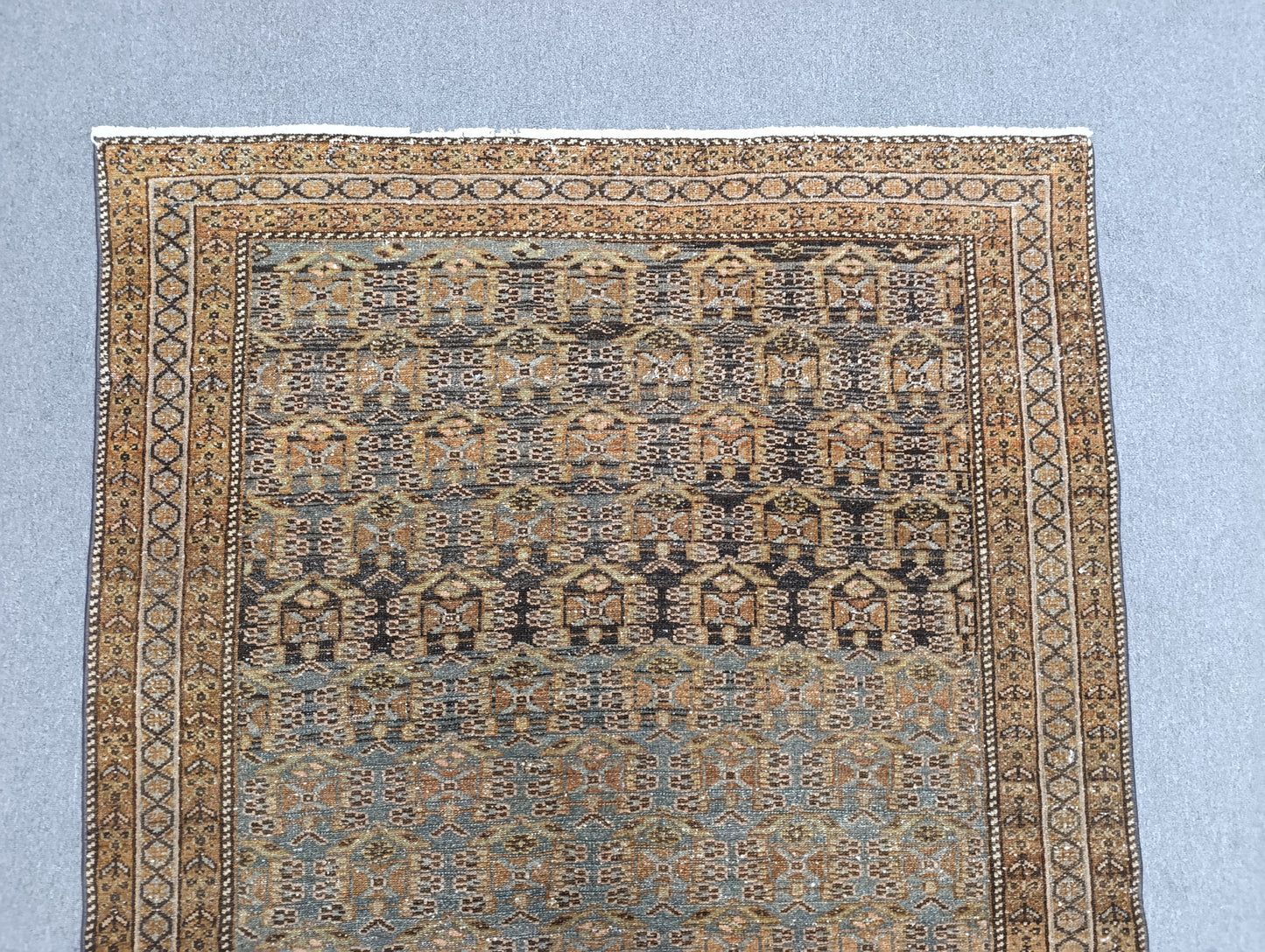 Vintage 1930s Oriental Rug – Handwoven, Vegetable Dyes